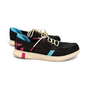 Skechers Womens Black Multi-Color Ultra‎ Casual Boat Shoes Size 8